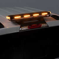 Thumbnail for Putco 24In Universal 24In Tri Color Hornet Light (Amber/Blue/White) - LED Stealth Rooftop Strobe Bar