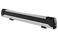 Thumbnail for Thule SnowPack Extender Slide-out Ski/Snowboard Rack (Up to 6 Pair Skis/4 Snowboards) - Black/Silver