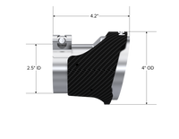 Thumbnail for MBRP 18-22 Kia Stinger GT Bezel Kit Quad Tip CF