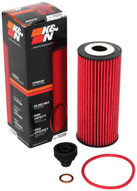 Thumbnail for K&N Automotive Oil Filter - 14-17 Mini Cooper 1.5L L3 Gas