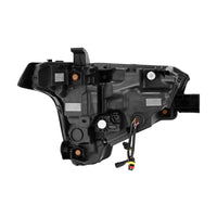 Thumbnail for AlphaRex 22-23 Toyota Tundra NOVA-Series Headlights Alpha-Blk w/White DRL - Req 810029 OR 810030