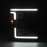 Thumbnail for AlphaRex 20-22 Ford F150 Pro-Series Projector Headlights Black w/ Activation Light / Seq. Sig. / DRL