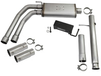 Thumbnail for aFe Rebel Series CB 3in Middle Side Exit SS Exht w/Polish Tips 09-16 Chevy Silverado/GMC Sierra 1500