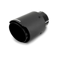 Thumbnail for Mishimoto Carbon Fiber Muffler Tip 2.5in Inlet 3.5in Outlet Black