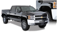 Thumbnail for Bushwacker 07-13 Chevy Silverado 1500 Fleetside Cutout Style Flares 4pc 69.3in Bed - Black