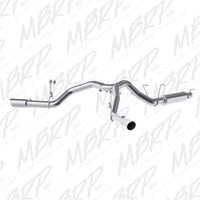 Thumbnail for MBRP 14-16 Ram 2500 6.4L 4in AL Dual Side Split Outlet Cat Back Exhaust