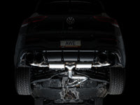 Thumbnail for AWE MK8 Volkswagen Golf R 3in Touring Edition Quad Exhaust - Diamond Black Tips