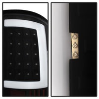 Thumbnail for Xtune GMC Sierra 07-13 LED Tail Lights Black ALT-ON-GS07-G2-LED-BK