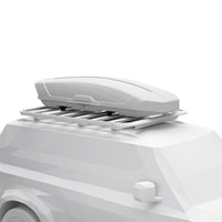 Thumbnail for Thule Caprock Roof Platform Cargo Box Kit (Rails ONLY - Req. Caprock Platform) - Black