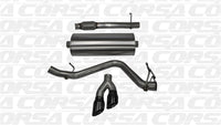 Thumbnail for Corsa 14 GMC Sierra/Chevy Silv 1500 Reg. Cab/Long Bed 5.3L V8 Black Sport Single Side CB Exhaust