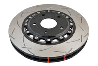 Thumbnail for DBA 05-12 Corvette C6 w/Z51 pkg Front Slotted 5000 Series 2 Piece Rotor Assembled w/ Black Hat