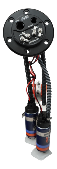 Thumbnail for Deatschwerks X2 Pump Hanger w/ Dual DW420 for 92-00 Honda Civic