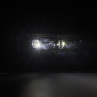 Thumbnail for AlphaRex 15-23 Dodge Charger LUXX-Series LED Proj Headlights Black w/Activtn Lgt & Seq.Sig / SB DRL