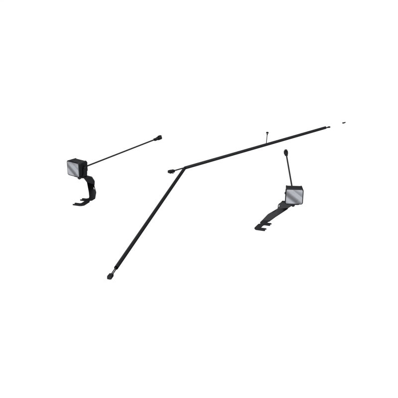 MBRP Ditch Light Kit Spot Beam Ford Ranger Raptor 24-26 Upfitter Switch Models Only