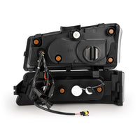 Thumbnail for AlphaRex 03-06 Chevy Silverado 1500/2500HD/3500HD/Avalanche Black NOVA LED Proj Headlights