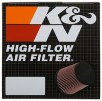 Thumbnail for K&N Universal Rubber Oval Tprd Filter 2.125in Flg ID/3.5in TOSL/2.5in TOSW/4in BOSL/3in BOSW/4in H