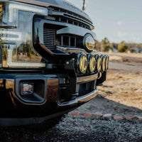 Thumbnail for KC HiLiTES 2017+ Ford Super Duty Gravity LED Pro6 7-Light Bar Kit - Front Bumper