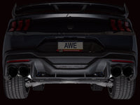 Thumbnail for AWE 2024 Ford Mustang Dark Horse S650 RWD Track Edition Catback Exhaust w/ Quad Diamond Black Tips