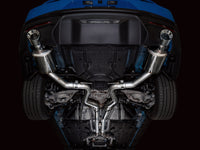 Thumbnail for AWE 2024 Ford Mustang GT Fastback S650 RWD Touring Catback Exhaust w/ Dual Chrome Silver Tips