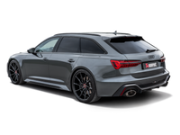 Thumbnail for Akrapovic 2022+ Audi RS7 Sportback (C8) OPF/GPF Evolution Line Cat Back (Titanium) w/ Carbon Tips