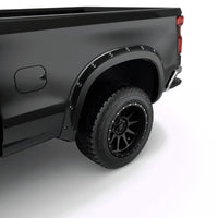 Thumbnail for EGR 2023+ Chevrolet Silverado 1500 Bolt-On Look Fender Flares - Black (Set of4)