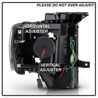 Thumbnail for Spyder Ford F150 13-14 Xenon Model Only Light Bar Projector Headlights Black PRO-YD-FF15013PL-BK