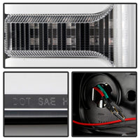 Thumbnail for Spyder Ford F-250/F-350/F450 Super Duty 17-18 Projector Headlights Black PRO-YD-FS17-SBSEQ-BK