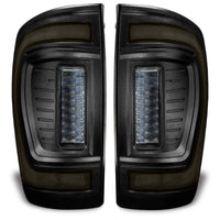 Thumbnail for Oracle Lighting 16-23 Gen 3 Toyota Tacoma Black Series Flush Style LED Tail Lights SEE WARRANTY
