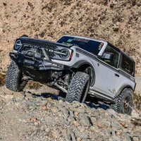 Thumbnail for Westin 21-25 Ford Bronco (Excl. Sport) XTS Angular Bull Bar - Tex. Blk