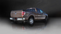Thumbnail for Corsa 2011-2014 Ford F-150 EcoBoost 3.5L V6 Polished Sport Cat-Back Exhaust