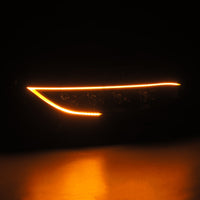 Thumbnail for AlphaRex 16-21 Honda Civic NOVA-Series LED Proj Headlights Blk w/Activation Light & Seq.Sig / SB DRL