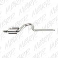 Thumbnail for MBRP 05-09 Ford Shelby GT500 / GT Dual Split Rear Street Version 4in Tips T409 Exhaust System