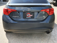Thumbnail for aFe 14-19 Toyota Corolla 1.8L Takeda 2.5in 304SS Axle-Back Exhaust w/ Black Tip