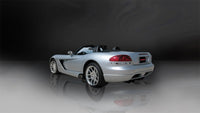 Thumbnail for Corsa 2003-06 Dodge Viper 8.3L Polished Sport Cat-Back Exhaust (3in Inlet for Use w/ Hi-Flow Conv.)