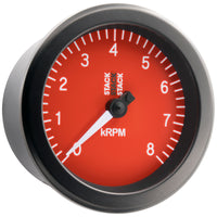 Thumbnail for Autometer Stack Sport 88mm 0-8K RPM Tachometer - Red