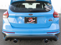 Thumbnail for aFe Takeda 3in 304 SS Axle-Back Exhaust System w/ Blue Flame Tip 16-18 Ford Focus RS 2.3L (t)