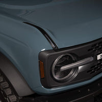 Thumbnail for Putco 22-24 Ford Bronco Luminix DRL LED Light Hood Limb Riser (Factory Hood Side Hinge Replacments)