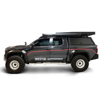 Thumbnail for Westin 2024 Tacoma Double Cab E-Series 3 Nerf Step Bars - Stainless Steel