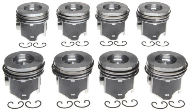 Mahle OE GM 6.6L Duramax 06-09 LMM LBZVin 26D .020 Right Bank Only Piston Set (Set of 4)