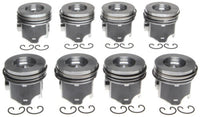 Thumbnail for Mahle OE GM 6.6L Duramax 06-09 LMM LBZVin 26D .020 Right Bank Only Piston Set (Set of 4)
