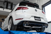 Thumbnail for MBRP 15-19 VW Golf R MK7/MK7.5 3in T304 Cat Back Exhaust w/ Carbon Fiber Tips