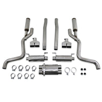 Thumbnail for MBRP 08-11 Dodge Challenger SRT8 6.1L Hemi T304 Cat Back Dual Split Rear