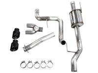 Thumbnail for AWE 21-25 Ford F150 (14th Gen Reg Cab) Cat-Back Exhaust - 4.5in Dual Side Exit Diamond Black Tips