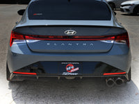 Thumbnail for aFe Takeda 21-25 Hyundai Elantra 1.6L (t) 3in. SS Axle-Back Exhaust System w/Black Tips
