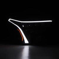 Thumbnail for AlphaRex 22-23 Toyota Tundra NOVA-Series Headlights Alpha-Blk w/White DRL - Req 810029 OR 810030