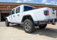 Thumbnail for N-Fab RKR Step System 2019 Jeep Wrangler JT 4 Door Truck Full Length - Tex. Black - 1.75in