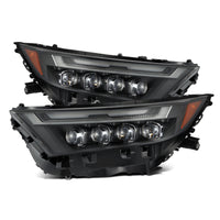 Thumbnail for AlphaRex 19-23 Toyota RAV4 (High Trim) NOVA LED Projector Headlights Black