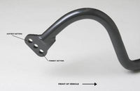 Thumbnail for Progress Tech 09-23 Dodge Challenger Tubular Rear Sway Bar (25mm - Adjustable)