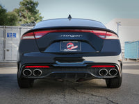 Thumbnail for aFe 22-23 Kia Stinger L4-2.5L Turbo Gemini XV 3in to Dual 2-1/2in Cat-Back Exhaust System w/ Cut-Out