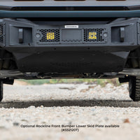 Thumbnail for Go Rhino 21-24 Ford Bronco (2 and 4 Door) Rockline Full Width Bumper w/ Overrider Bar